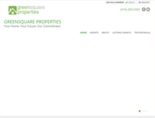Tablet Screenshot of greensquaregr.com